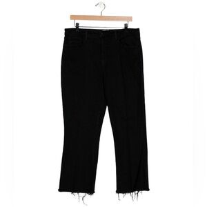 L’Agence High Rise Wide Leg Black Jeans Size 32